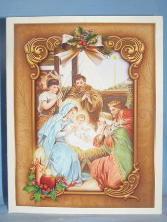 The Nativity Teardrop Pyramid by Susan Smith