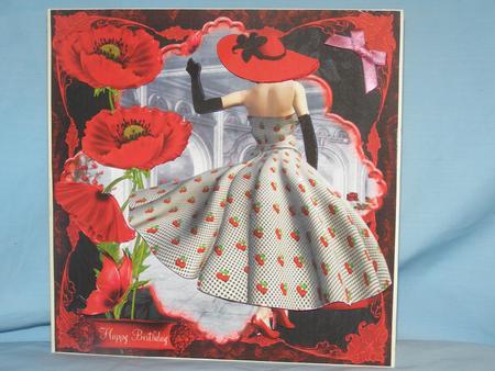 1950's Cherry Blossom Belle! Mini Kit by Susan Smith
