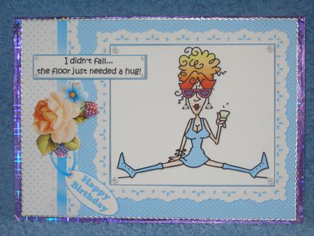 Rita Didn't Fall Quick Card by Susan Smith