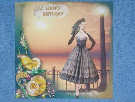 1950's Lady Promenade Stroll Mini Kit by Susan Smith