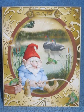 The Big Catch! Card Front Mini Kit by Susan Smith