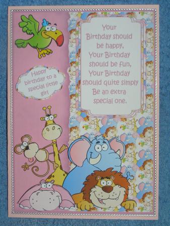 Jungle Animals Pink by Susan Smith
