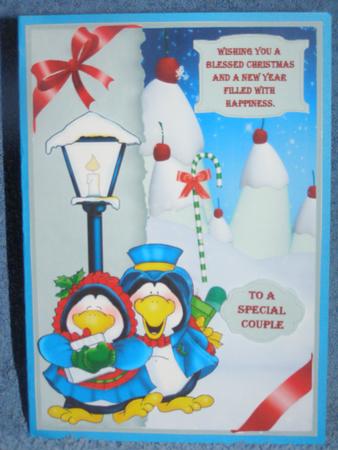Special Penguin Couple by Susan Smith