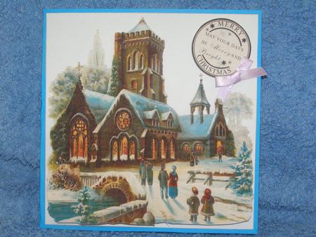 Christmas Church, Scene Stacker - Mini Kit by Susan Smith