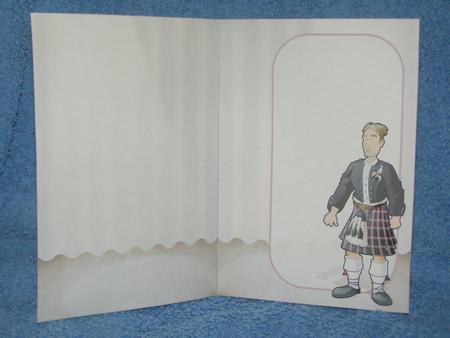 Kilt Dude (pink) Insert by Susan Smith