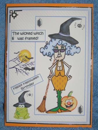 Stella Wicked Witch Halloween or Birthday by Susan Smith