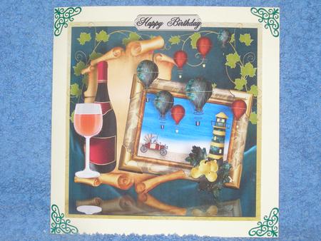 Male Birthday Card or Other Occasion by Susan Smith