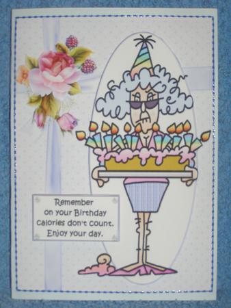 Stella Has a Birthday Cake Quick Card by Susan Smith