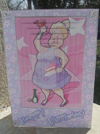 Wine and Cake Lady Pyramid. by Susan Smith