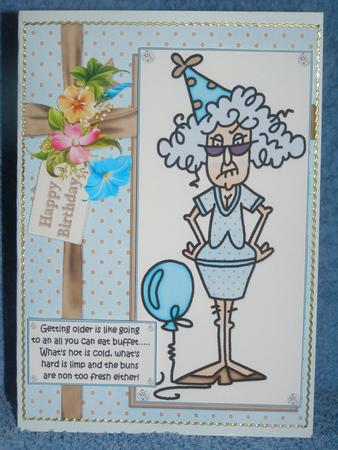 Stella About Getting Older Quick Card by Susan Smith