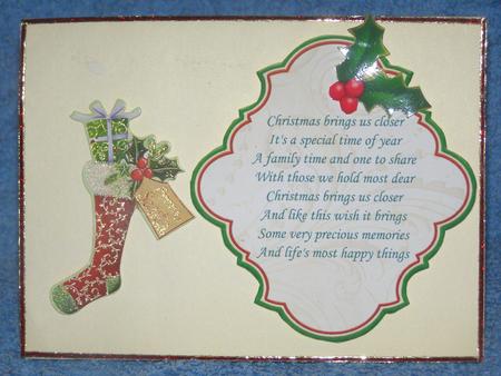 Christmas Plaques & Verses in Red Gold Green by Susan Smith