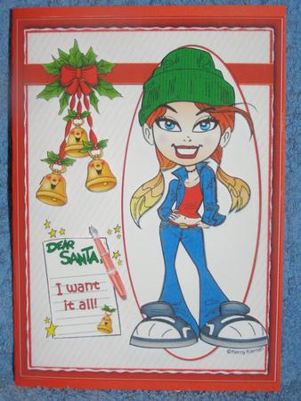Teen Diva Writes to Santa by Susan Smith