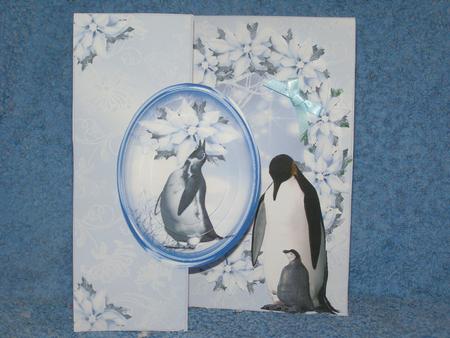 No Holes Fold by Your Side Penguins by Susan Smith