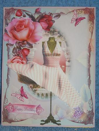 The Pink Gingham Marylin Style Dress Topper by Susan Smith