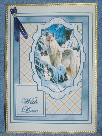 Winter Wolves Quick Card by Susan Smith