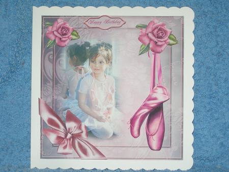 Ballerina Girl Card Mini Kit by Susan Smith