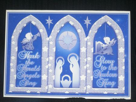 Glory to the Newborn King, 2 Page Mini-kit by Susan Smith