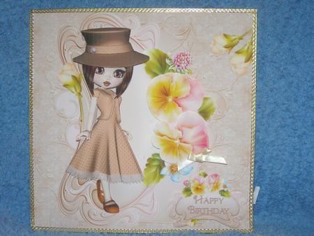 Latte Cookie and Flowers Mini Kit by Susan Smith