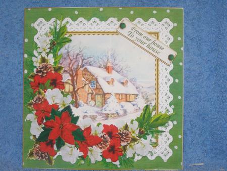 8x8 Christmas Cottage Mini Kit by Susan Smith
