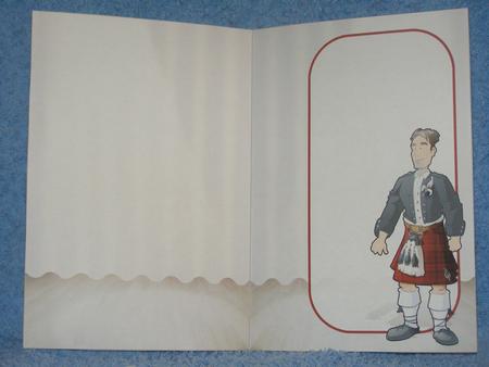 Kilt Dude (red) Insert by Susan Smith