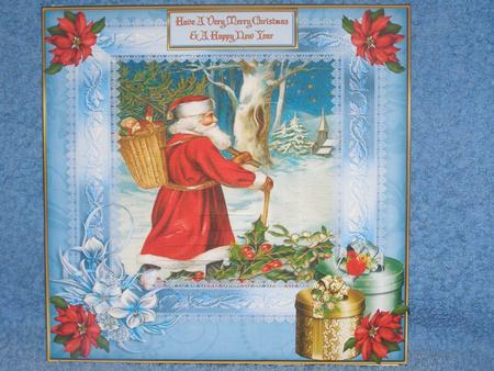 Christmas Winter Wonderland 8 x 8ins Mini Kit by Susan Smith