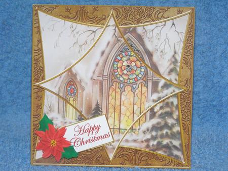Church Window 3D Star Card Mini Kit by Susan Smith