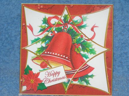 Christmas Bells 3D Star Card Mini Kit by Susan Smith