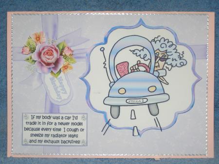 Stella and Her Old Car Quick Card by Susan Smith