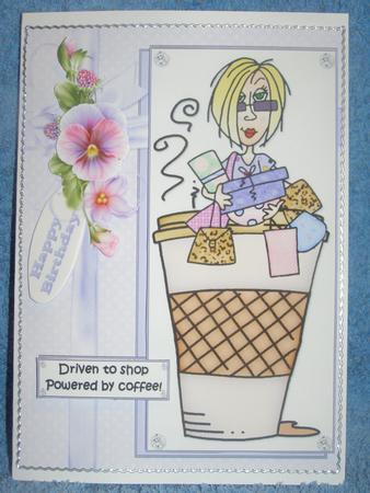 J.j is Powered by Coffee Quick Card by Susan Smith