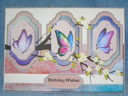 Panel Oriental Butterflies by Susan Smith