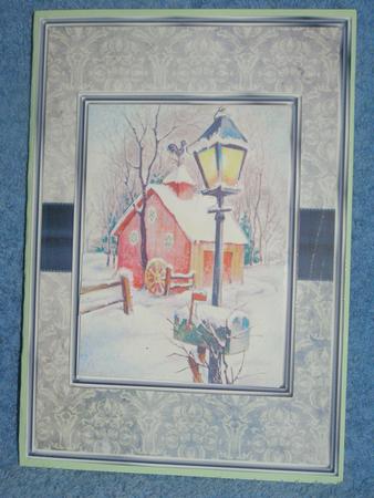 Snow Scene Quick Card by Susan Smith