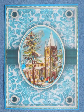 Christmas Church Quick Card by Susan Smith