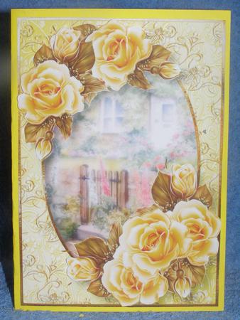 Beautiful Yellow Glow Roses at the Rose Cottage by Susan Smith
