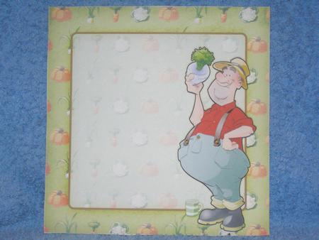 Gardening/allotment Dude Mini Kit Insert by Susan Smith