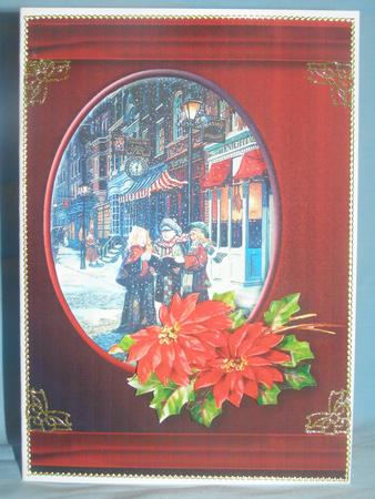 Children Singing at Christmas Quick Card by Susan Smith