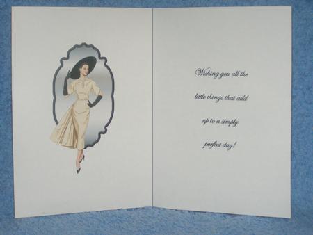 Taupe Lady Insert by Susan Smith