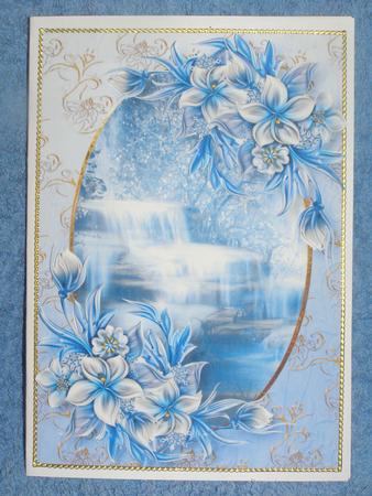 Winter Flowers at the Ice Falls by Susan Smith