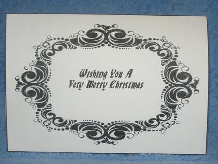 Christmas Insert - Merry Christmas by Susan Smith