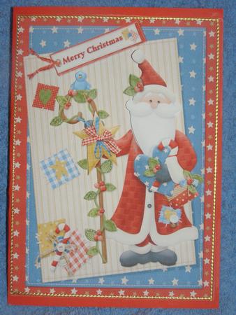 Patchwork Santa by Susan Smith
