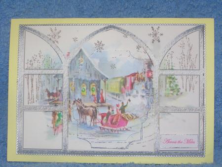 Railway Station View from My Window Card by Susan Smith