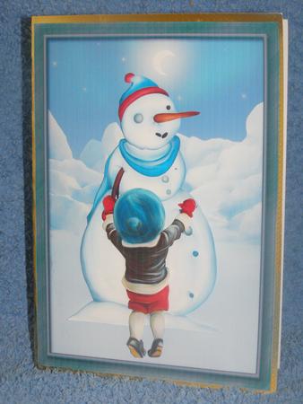 Vintage Snowman by Susan Smith