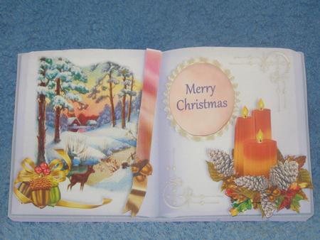 Picture Book Tent-card Mini-kit - Christmas Deer by Susan Smith