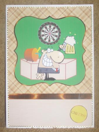 Cheers - Beer Themed Card (blank) by Susan Smith