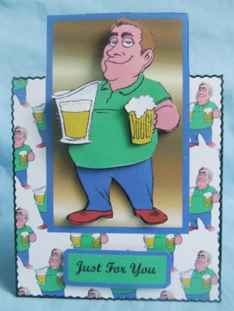 Beer Man Over the Edge by Susan Smith