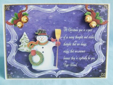 Christmas Snowman by Susan Smith