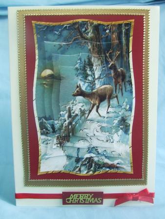 Reindeer Coming Down from the Hills by Susan Smith