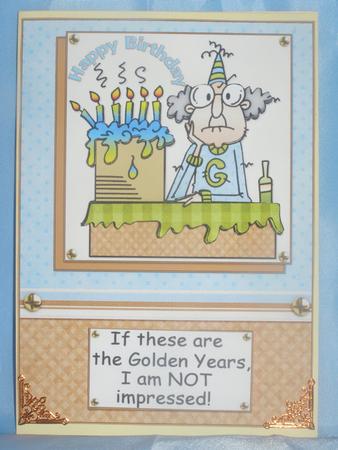 Gus in His Golden Years by Susan Smith