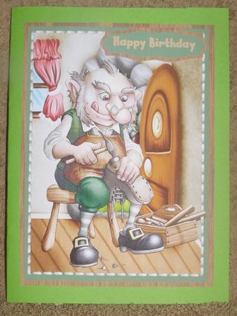 The Goblin Cobbler at Work  by Susan Smith