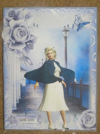 Vintage Style Nurse Card Topper by Susan Smith