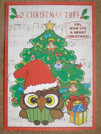 Owl Wish You a Merry Christmas by Susan Smith